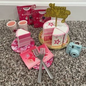 American Girl birthday set